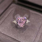 Diamond Heart Ring for Women