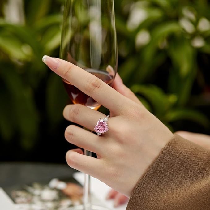 Diamond Heart Ring for Women