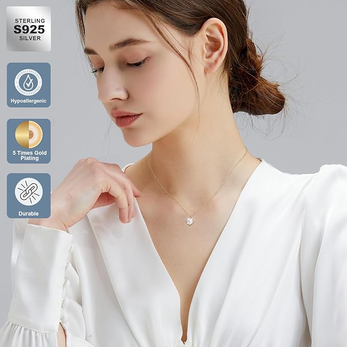 Diamond Pendant Necklace for Women