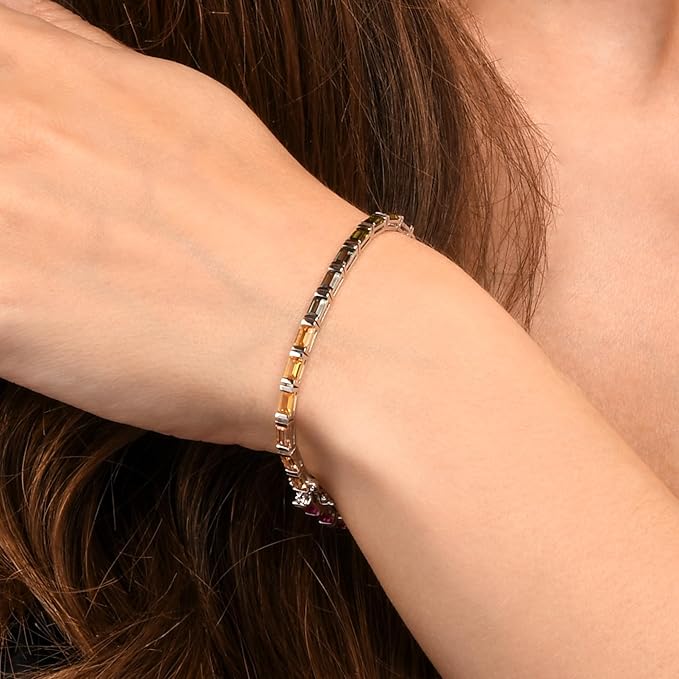 Sterling Silver Tennis Bracelet for Women