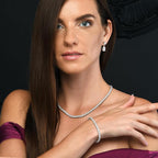 Sterling Silver Tennis Bracelet for Women 2