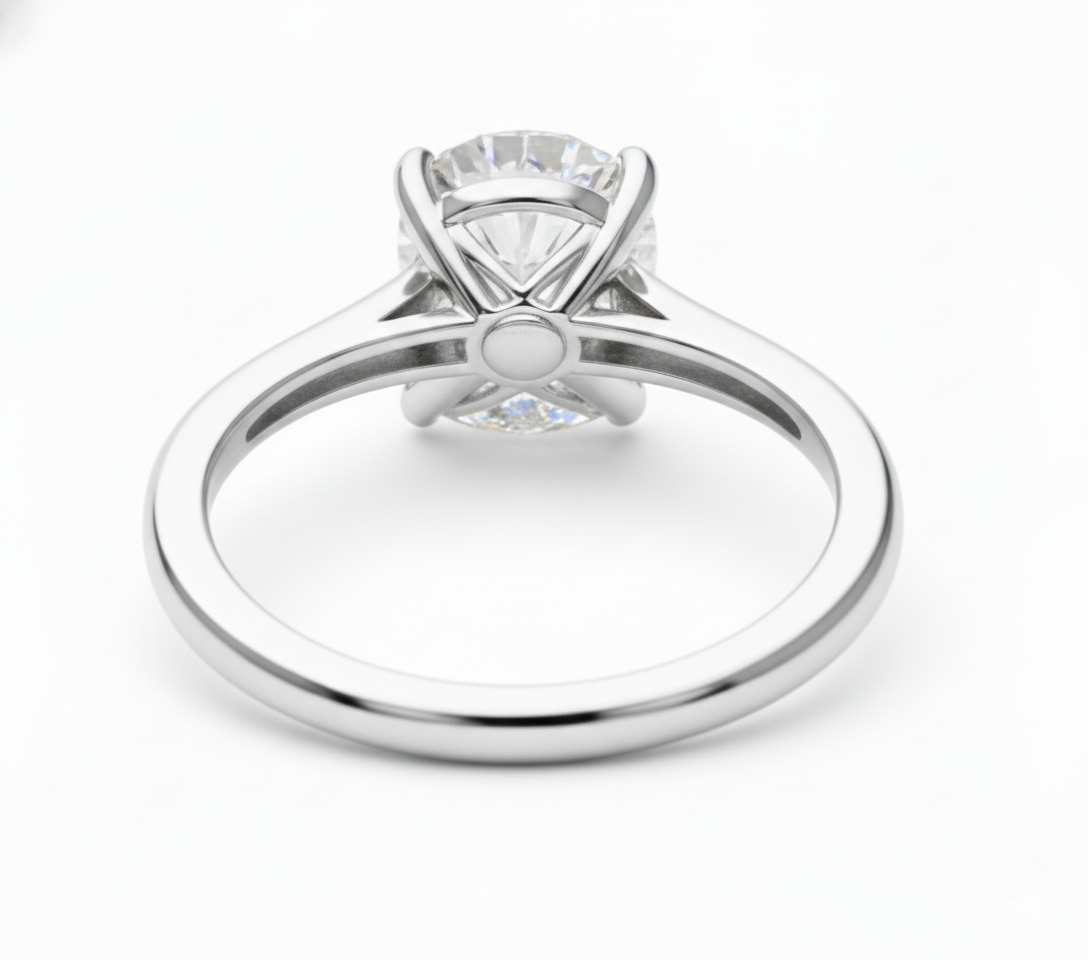 Solitaire Diamond Engagement Ring
